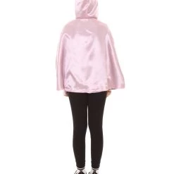 HPO Child's Reversible Hooded Short Cape Costume | Multiple Color Option Halloween Costume