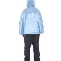 HPO Child's Reversible Hooded Short Cape Costume | Multiple Color Option Halloween Costume