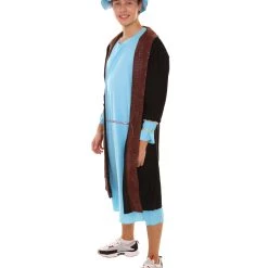 HPO Adult Men's Leonardo Da Vinci Painter Artitst Costume | Lt. Blue Cosplay Costume 10 HPO Adult Men's Leonardo Da Vinci Painter Artitst Costume | Lt. Blue Cosplay Costume