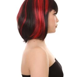 HPO Men's Vampire Womens Wig | Horror Ghostly Sexy Cosplay Party Halloween Wig | Premium Breathable Capless Cap 13 HPO Men's Vampire Womens Wig | Horror Ghostly Sexy Cosplay Party Halloween Wig | Premium Breathable Capless Cap