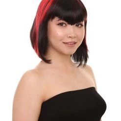 HPO Men's Vampire Womens Wig | Horror Ghostly Sexy Cosplay Party Halloween Wig | Premium Breathable Capless Cap 14 HPO Men's Vampire Womens Wig | Horror Ghostly Sexy Cosplay Party Halloween Wig | Premium Breathable Capless Cap