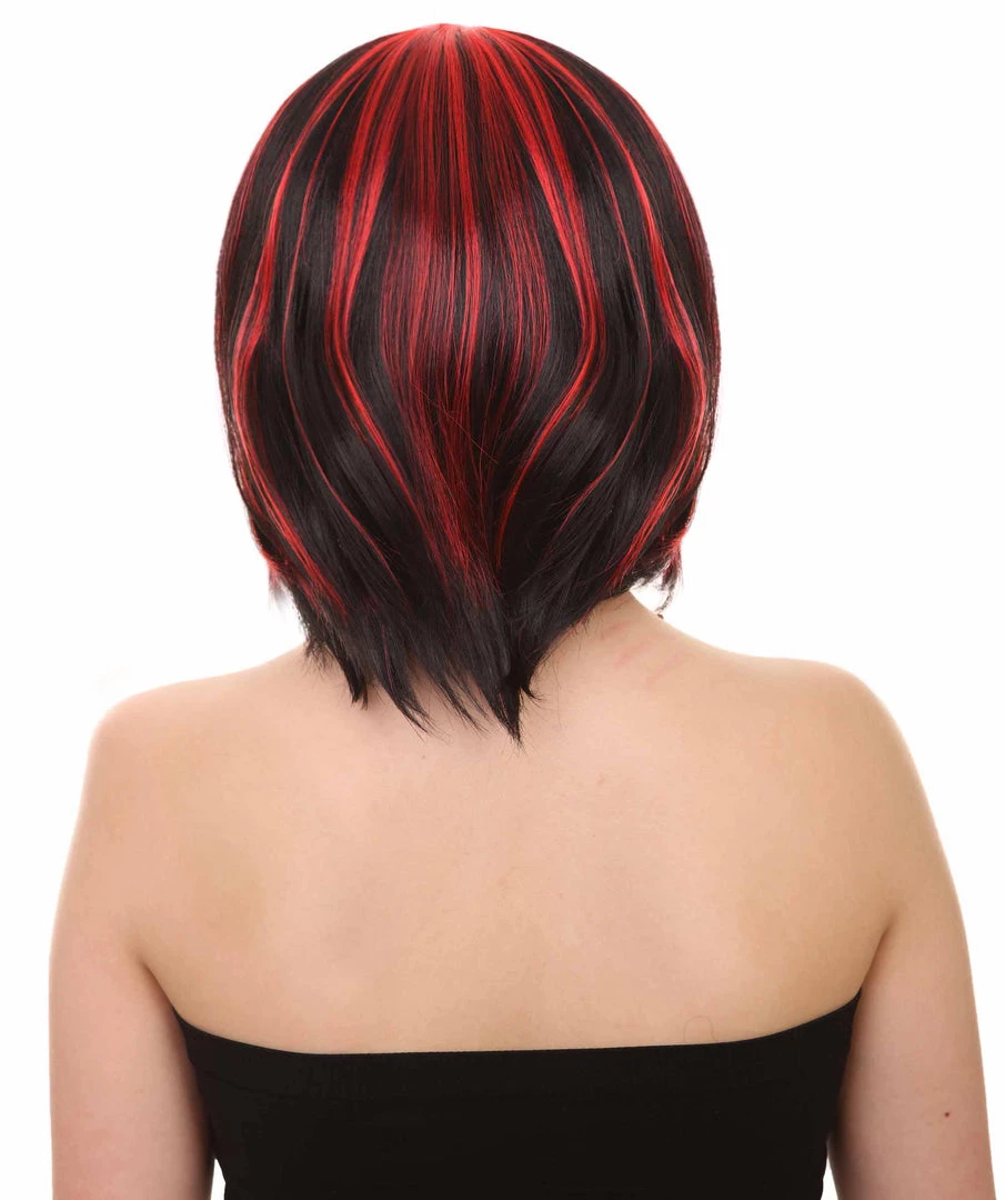 HPO Men's Vampire Womens Wig | Horror Ghostly Sexy Cosplay Party Halloween Wig | Premium Breathable Capless Cap 4 HPO Men's Vampire Womens Wig | Horror Ghostly Sexy Cosplay Party Halloween Wig | Premium Breathable Capless Cap