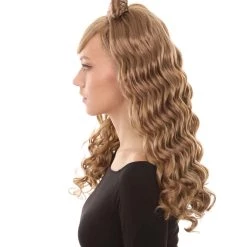 HPO Women's Womens Elegant Princess Wig | Blonde Princess Wigs | Premium Breathable Capless Cap 11 HPO Women's Womens Elegant Princess Wig | Blonde Princess Wigs | Premium Breathable Capless Cap