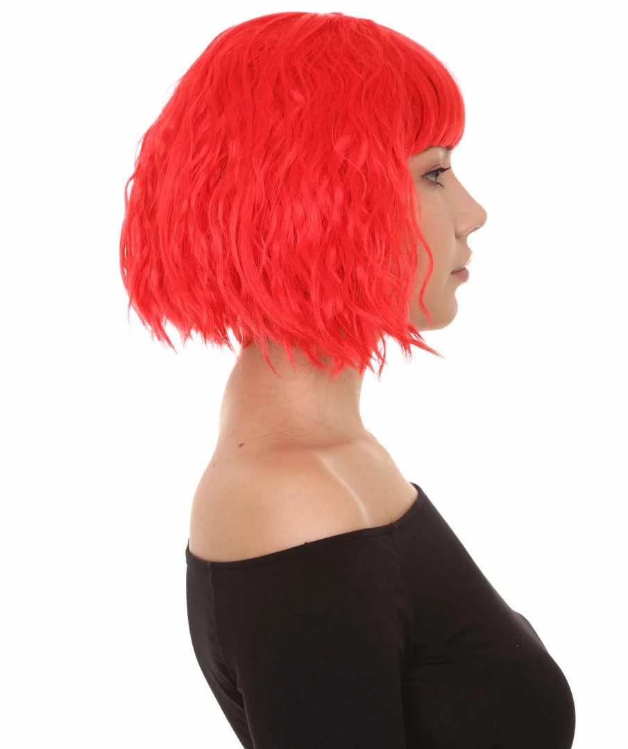 HPO Womens Party Ready Fancy Cosplay Halloween Wigs | Lots Of Color Choices | Premium Breathable Capless Cap 6 HPO Womens Party Ready Fancy Cosplay Halloween Wigs | Lots Of Color Choices | Premium Breathable Capless Cap