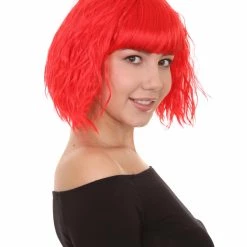 HPO Womens Party Ready Fancy Cosplay Halloween Wigs | Lots Of Color Choices | Premium Breathable Capless Cap 30 HPO Womens Party Ready Fancy Cosplay Halloween Wigs | Lots Of Color Choices | Premium Breathable Capless Cap