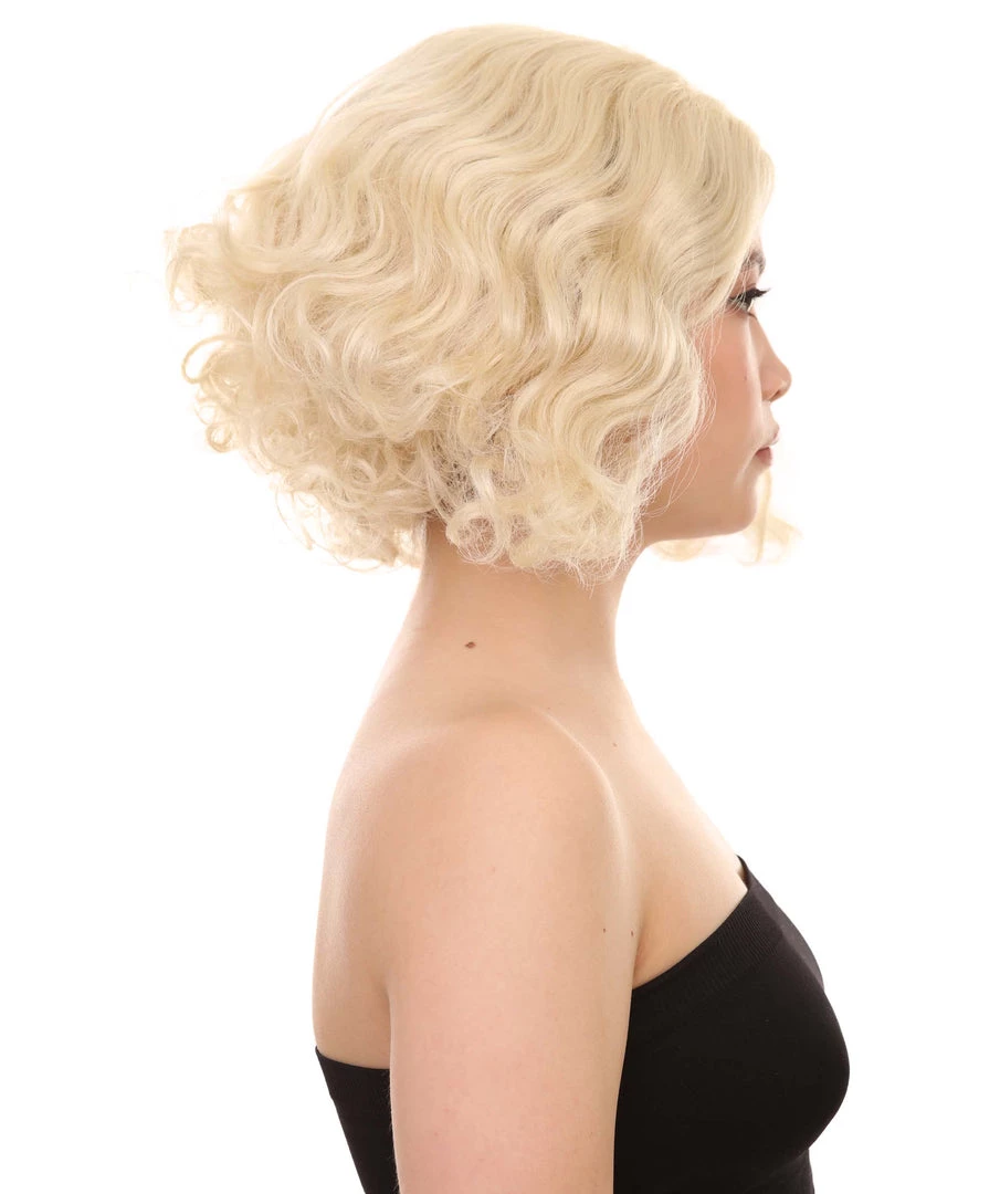 HPO Women's Classic Sexy Womens Wig | Historical Movie Character Cosplay Halloween Wig | Premium Breathable Capless Cap 5 HPO Women's Classic Sexy Womens Wig | Historical Movie Character Cosplay Halloween Wig | Premium Breathable Capless Cap