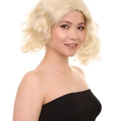 HPO Women's Classic Sexy Womens Wig | Historical Movie Character Cosplay Halloween Wig | Premium Breathable Capless Cap 14 HPO Women's Classic Sexy Womens Wig | Historical Movie Character Cosplay Halloween Wig | Premium Breathable Capless Cap