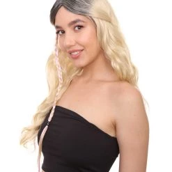 HPO Women's Shadow Womens Wig | Blond TV/Movie Fancy Cosplay Halloween Wig | Premium Breathable Capless Cap