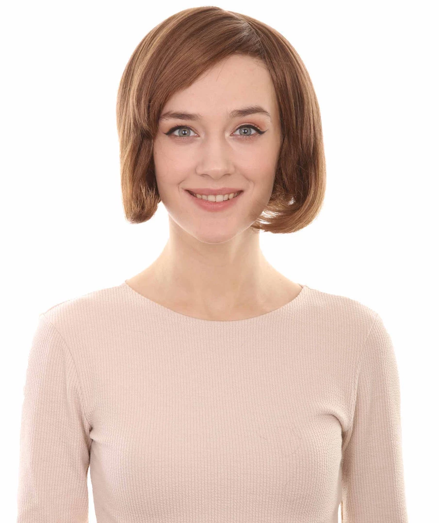 HPO Flapper Multi Colors Bob Womens Wig | Short Natural Looking Wig | Premium Breathable Capless Cap 8 HPO Flapper Multi Colors Bob Womens Wig | Short Natural Looking Wig | Premium Breathable Capless Cap