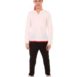 HPO Adult Men's Magical Anime Costume | Black & White Halloween Costume