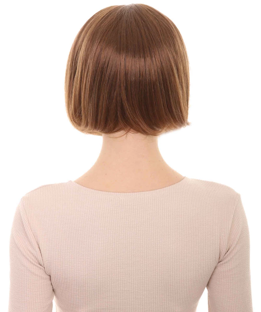 HPO Flapper Multi Colors Bob Womens Wig | Short Natural Looking Wig | Premium Breathable Capless Cap 11 HPO Flapper Multi Colors Bob Womens Wig | Short Natural Looking Wig | Premium Breathable Capless Cap