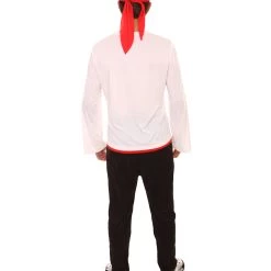 HPO Adult Men's Magical Anime Costume | Black & White Halloween Costume