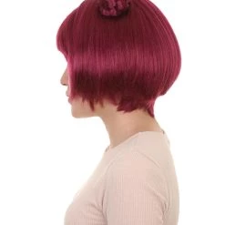 HPO Womens Anime Buns Wig | Purple Buns Cosplay Party Wigs | Premium Breathable Capless Cap 11 HPO Womens Anime Buns Wig | Purple Buns Cosplay Party Wigs | Premium Breathable Capless Cap