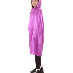 HPO Kids Child's Hooded Cape Costume | Multiple Color Option Cosplay Costume