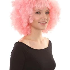 HPO Women's Short Pink Cute Curly Wavy Wig | Party Ready Fancy Cosplay Halloween Wig | Premium Breathable Capless Cap 14 HPO Women's Short Pink Cute Curly Wavy Wig | Party Ready Fancy Cosplay Halloween Wig | Premium Breathable Capless Cap
