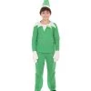 HPO Kids Child's Green Elf On The Shelf Costume | Green Halloween Costume