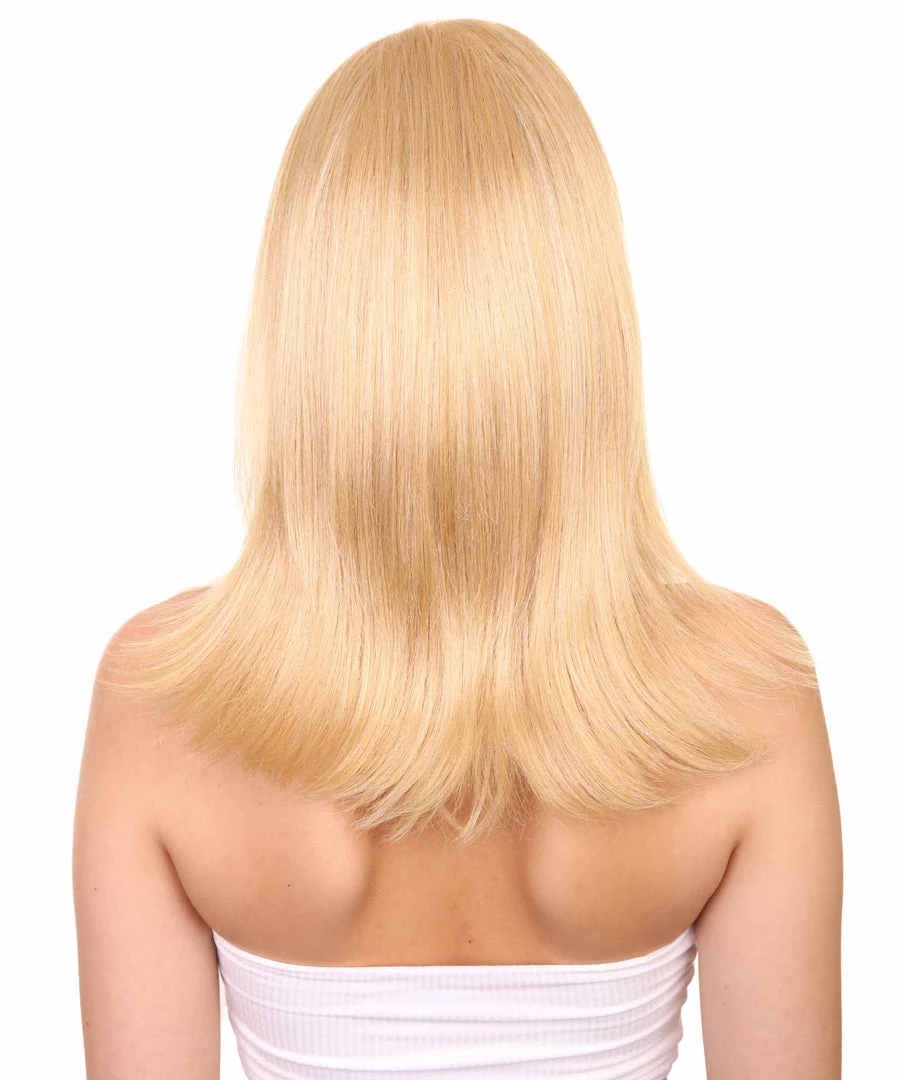 Adult Women's 16" Inch Medium Length Halloween Animated Captain Super Hero Costume Wig, Synthetic Soft Fiber Hair, Perfect For Your Next Conventiton And Group Anime Party! | HPO 4 Adult Women's 16" Inch Medium Length Halloween Animated Captain Super Hero Costume Wig, Synthetic Soft Fiber Hair, Perfect For Your Next Conventiton And Group Anime Party! | HPO