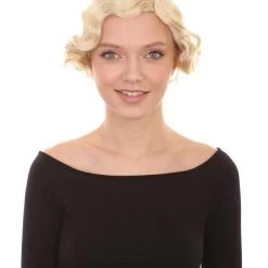 HPO Women's Womens Peculiar Wig | Black TV/Movie Wigs | Premium Breathable Capless Cap
