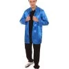 HPO Adult Men's Chinese Traditional Martial Arts Kung Fu Halloween Costume | Blue Cosplay Costume