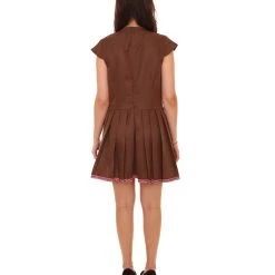 HPO Adult Women's Wild West Costume | Brown Cosplay Costume