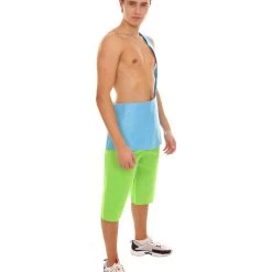 HPO Adult Men's Movie Costume | Blue Green Halloween Costume 12 HPO Adult Men's Movie Costume | Blue Green Halloween Costume
