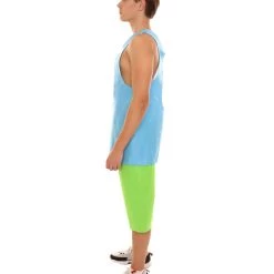HPO Adult Men's Movie Costume | Blue Green Halloween Costume 9 HPO Adult Men's Movie Costume | Blue Green Halloween Costume