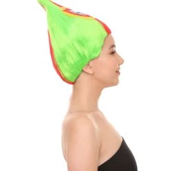 FLAGWIGS Portugal Flag Sports Troll Wig | Premium Breathable Capless Cap Women's