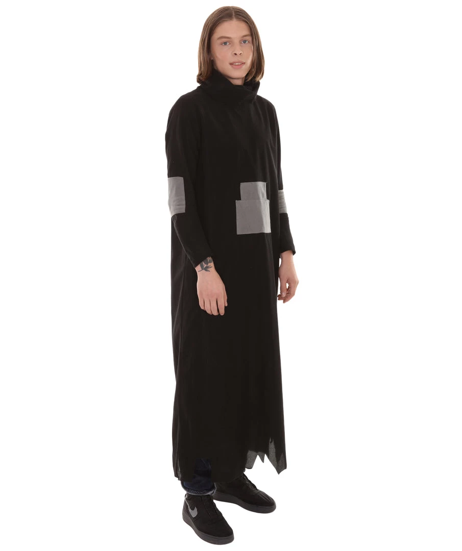 HPO Men's Cosplay Wizard Costume | Black Color 1 HPO Men's Cosplay Wizard Costume | Black Color