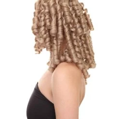 HPO Womens Colonial Lady Blonde Wig | Historical Character Cosplay Halloween Wig | Premium Breathable Capless Cap 11 HPO Womens Colonial Lady Blonde Wig | Historical Character Cosplay Halloween Wig | Premium Breathable Capless Cap