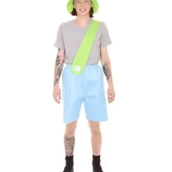 HPO Adult Men's Movie Costume | Blue Green Halloween Costume