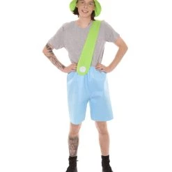 HPO Adult Men's Movie Costume | Blue Green Halloween Costume