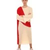 HPO Adult Men's Jesus Religious Costume | Red And Beige Cosplay Costume