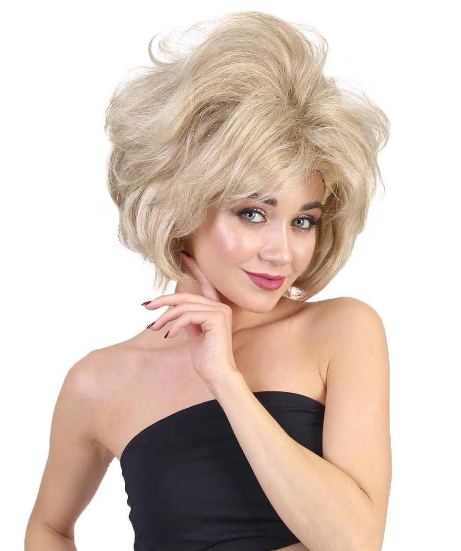 HPO Politician Womens Wig | Blond Political Wigs | Premium Breathable Capless Cap Men's 1 HPO Politician Womens Wig | Blond Political Wigs | Premium Breathable Capless Cap Men's