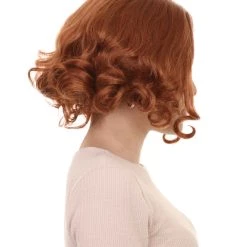 HPO Women's Womens Game Thief Wig | Brown Sexy Cosplay Party Halloween Wig | Premium Breathable Capless Cap