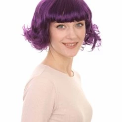 HPO Carnival Wavy Short Wig Collection | Premium Breathable Capless Cap 116 HPO Carnival Wavy Short Wig Collection | Premium Breathable Capless Cap