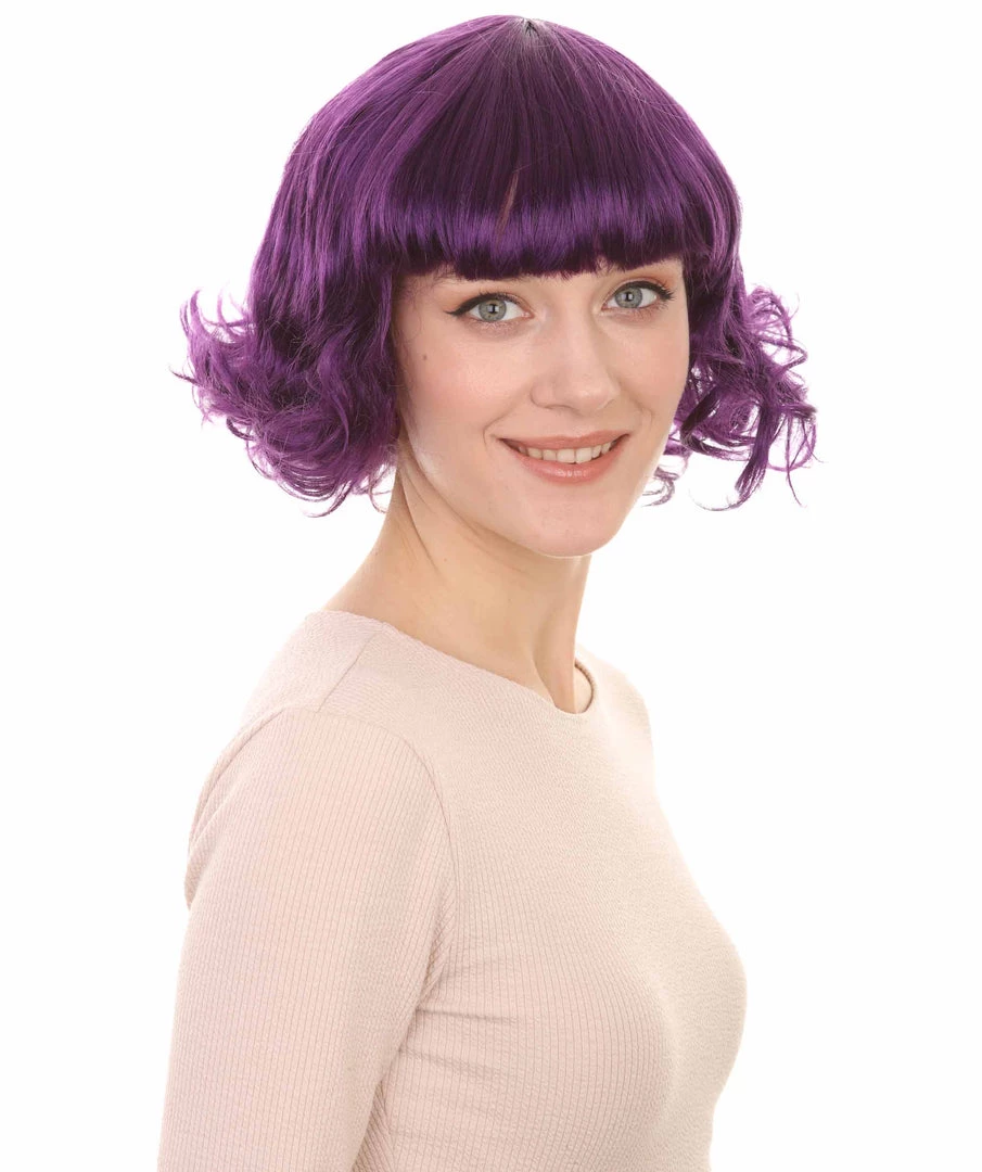 HPO Carnival Wavy Short Wig Collection | Premium Breathable Capless Cap 43 HPO Carnival Wavy Short Wig Collection | Premium Breathable Capless Cap