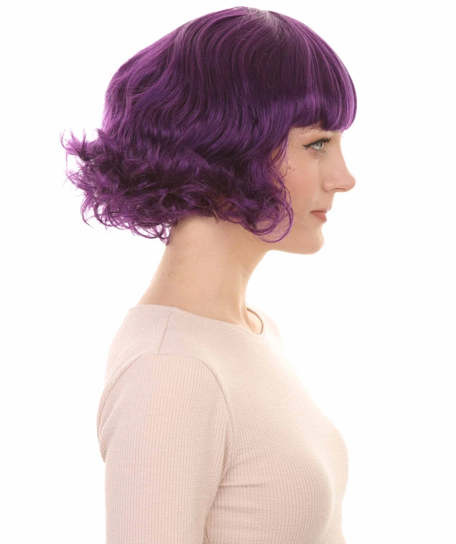 HPO Carnival Wavy Short Wig Collection | Premium Breathable Capless Cap 42 HPO Carnival Wavy Short Wig Collection | Premium Breathable Capless Cap