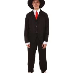 HPO Adult Men's Penguin Costume | Black Cosplay Costume