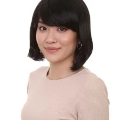 HPO Flapper Multi Colors Bob Womens Wig | Short Natural Looking Wig | Premium Breathable Capless Cap