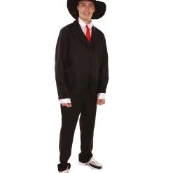 HPO Adult Men's Penguin Costume | Black Cosplay Costume