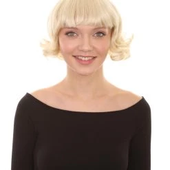 HPO Carnival Wavy Short Wig Collection | Premium Breathable Capless Cap 125 HPO Carnival Wavy Short Wig Collection | Premium Breathable Capless Cap