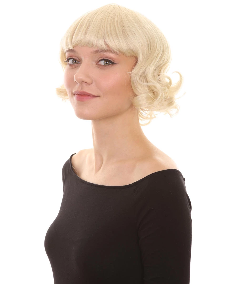 HPO Carnival Wavy Short Wig Collection | Premium Breathable Capless Cap 53 HPO Carnival Wavy Short Wig Collection | Premium Breathable Capless Cap