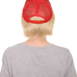 HPO President II Mens Wig W/ Make America Great Again Hat | Blonde Wig | Premium Breathable Capless Cap 32 HPO President II Mens Wig W/ Make America Great Again Hat | Blonde Wig | Premium Breathable Capless Cap