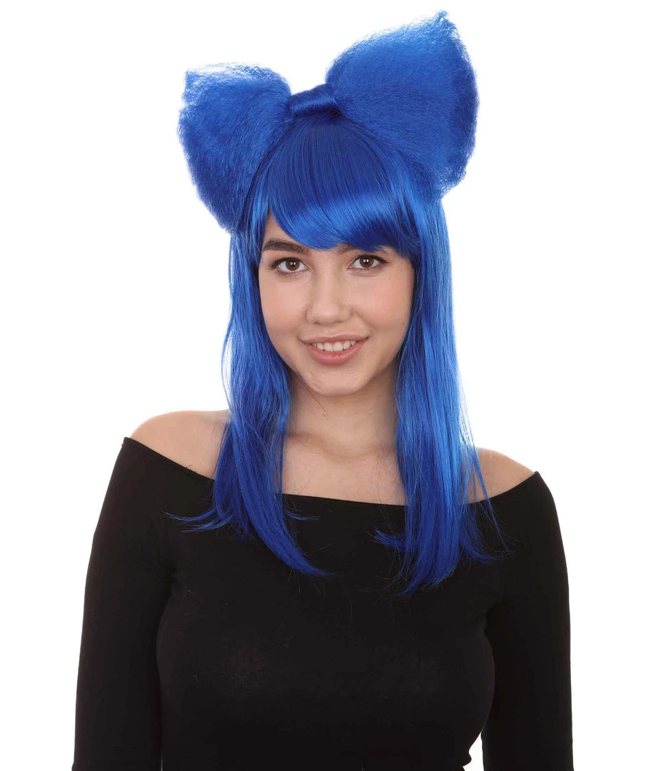 HPO Long Butterfly Womens Wigs Collection | Insect Character Cosplay Multi Color Halloween Wigs | Premium Breathable Capless Cap Women's 58 HPO Long Butterfly Womens Wigs Collection | Insect Character Cosplay Multi Color Halloween Wigs | Premium Breathable Capless Cap Women's