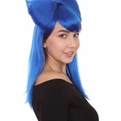 HPO Long Butterfly Womens Wigs Collection | Insect Character Cosplay Multi Color Halloween Wigs | Premium Breathable Capless Cap Women's 128 HPO Long Butterfly Womens Wigs Collection | Insect Character Cosplay Multi Color Halloween Wigs | Premium Breathable Capless Cap Women's