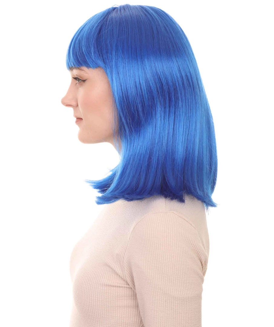 HPO Womens Bob Wig | Glamour Medium Bob Cosplay Halloween Wig | Premium Breathable Capless Cap 3 HPO Womens Bob Wig | Glamour Medium Bob Cosplay Halloween Wig | Premium Breathable Capless Cap