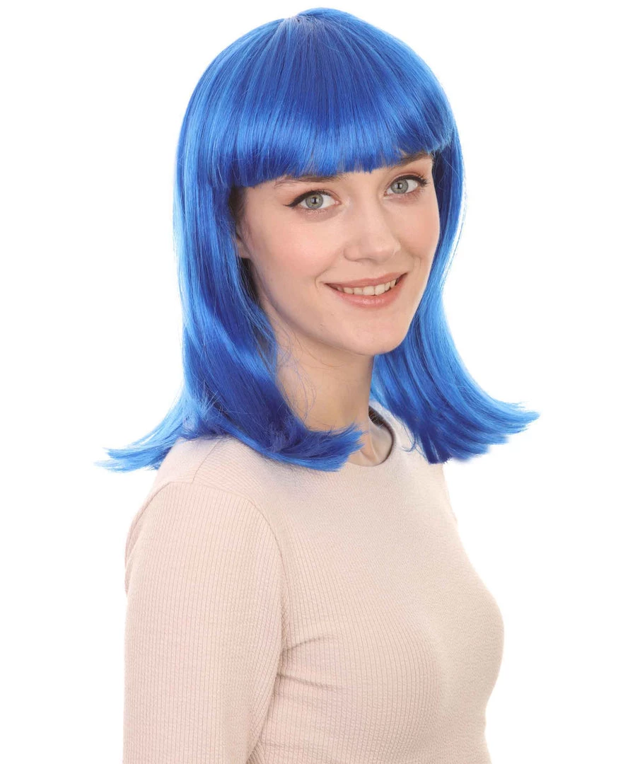 HPO Womens Bob Wig | Glamour Medium Bob Cosplay Halloween Wig | Premium Breathable Capless Cap 6 HPO Womens Bob Wig | Glamour Medium Bob Cosplay Halloween Wig | Premium Breathable Capless Cap