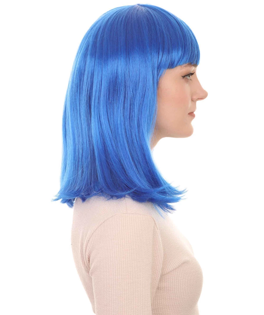 HPO Womens Bob Wig | Glamour Medium Bob Cosplay Halloween Wig | Premium Breathable Capless Cap 5 HPO Womens Bob Wig | Glamour Medium Bob Cosplay Halloween Wig | Premium Breathable Capless Cap