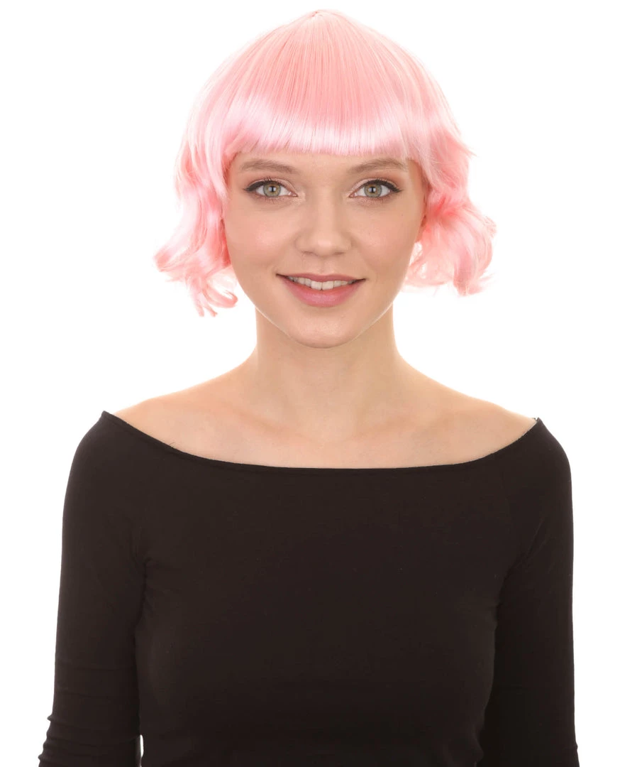 HPO Carnival Wavy Short Wig Collection | Premium Breathable Capless Cap 45 HPO Carnival Wavy Short Wig Collection | Premium Breathable Capless Cap
