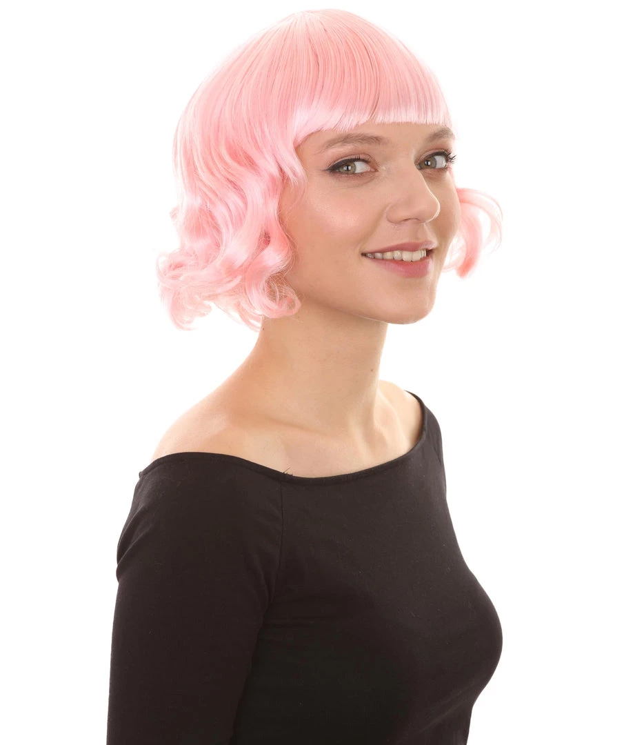 HPO Carnival Wavy Short Wig Collection | Premium Breathable Capless Cap 50 HPO Carnival Wavy Short Wig Collection | Premium Breathable Capless Cap